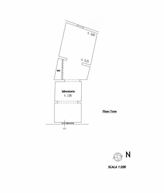 Negozio in Viale Italia, Pontedera, {3} - Planimetria 1