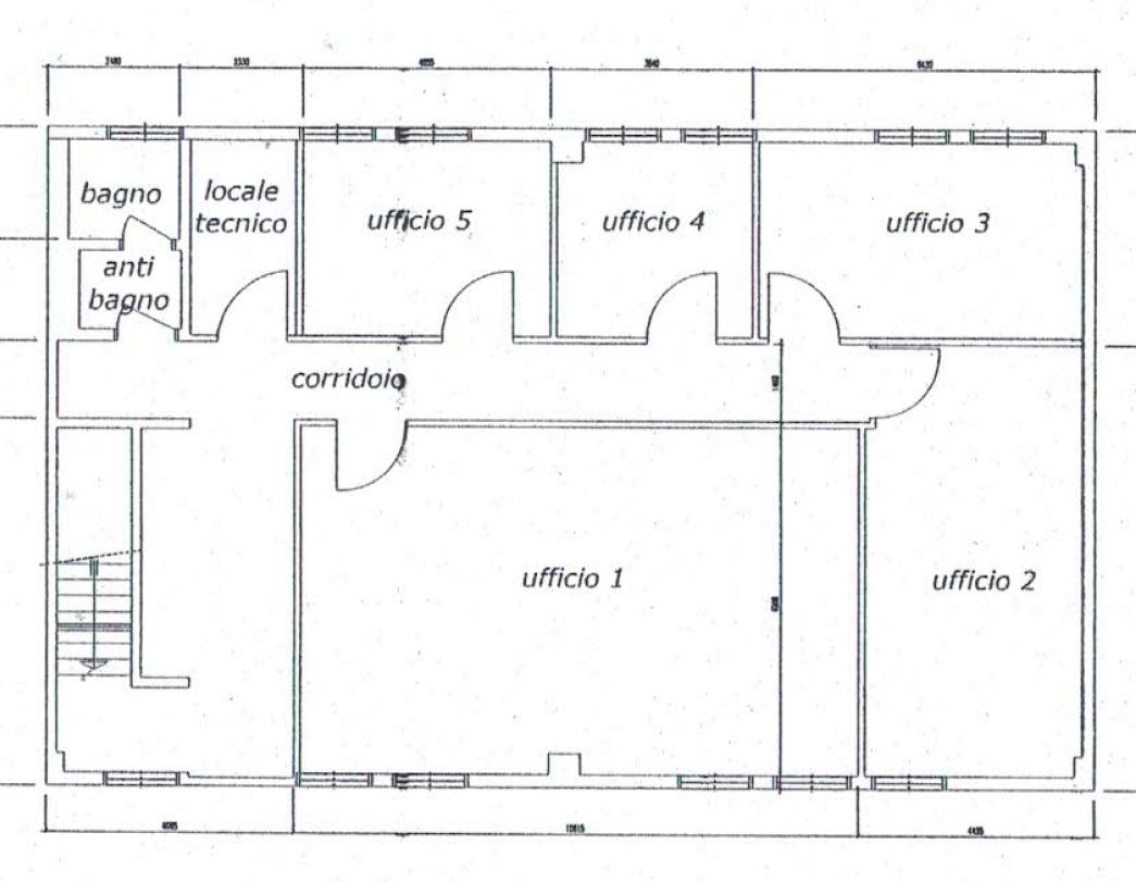 Capannone in Via Trento, Rho, {3} - Planimetria 1