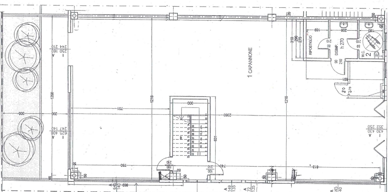 Laboratorio in Via Giovanni Boccaccio, Trezzano Sul Naviglio, {3} - Planimetria 1