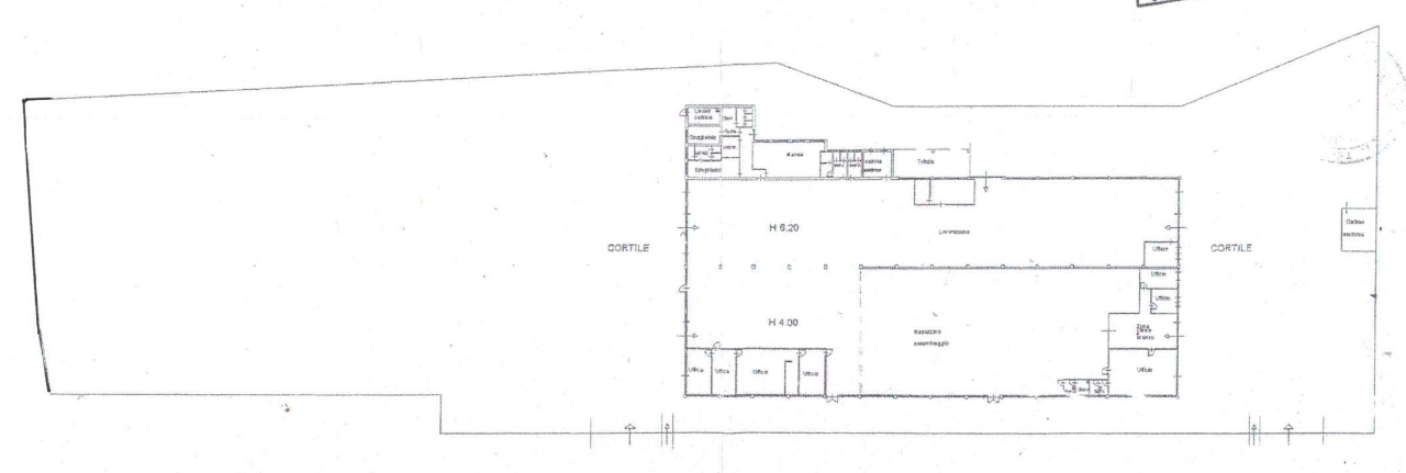 Capannone in Via Marzorati, Nerviano, {3} - Planimetria 1