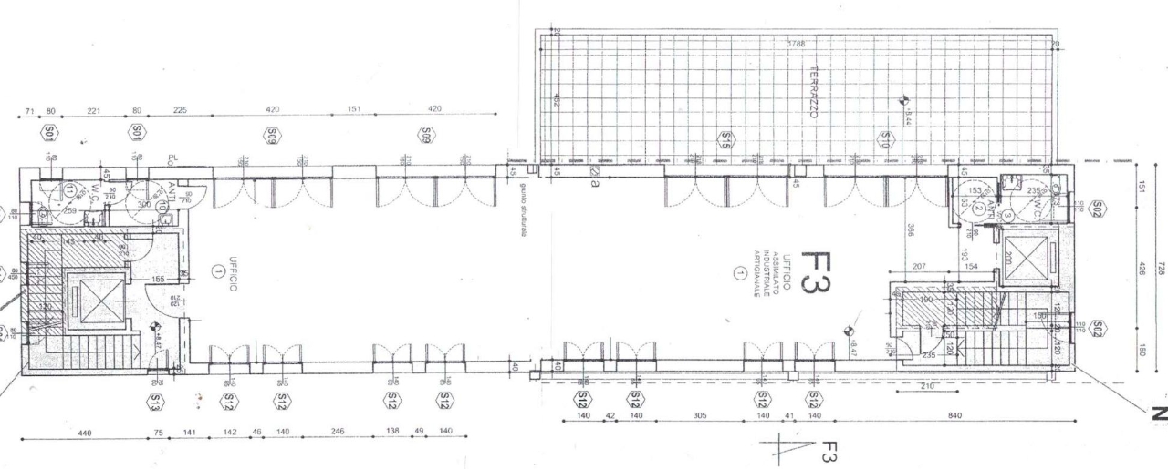 Ufficio in Via IV Novembre, Bolzano, {3} - Planimetria 1