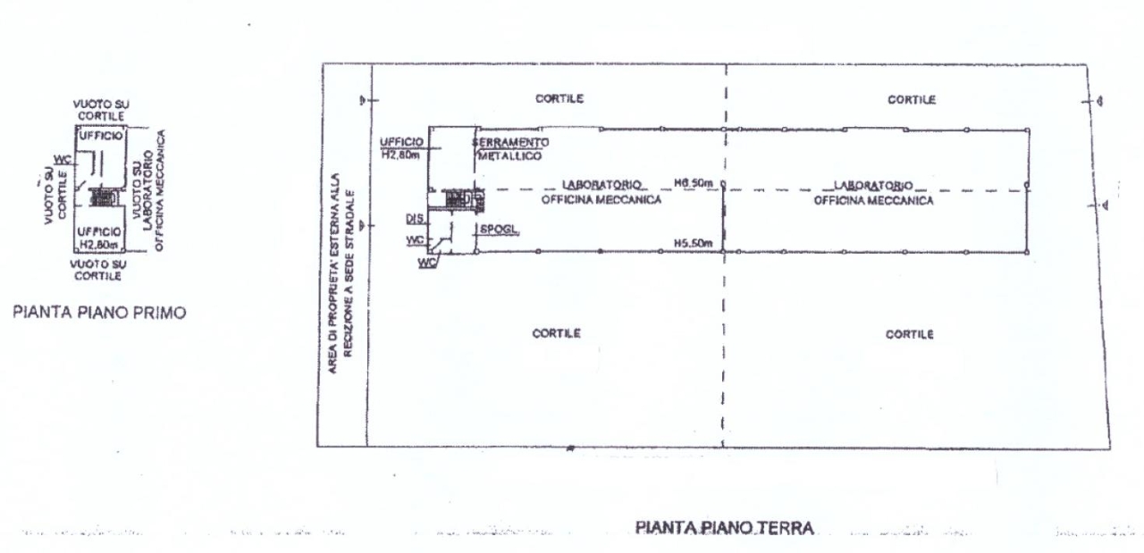 Capannone in Via Boschi Belli, Gorla Maggiore, {3} - Planimetria 1