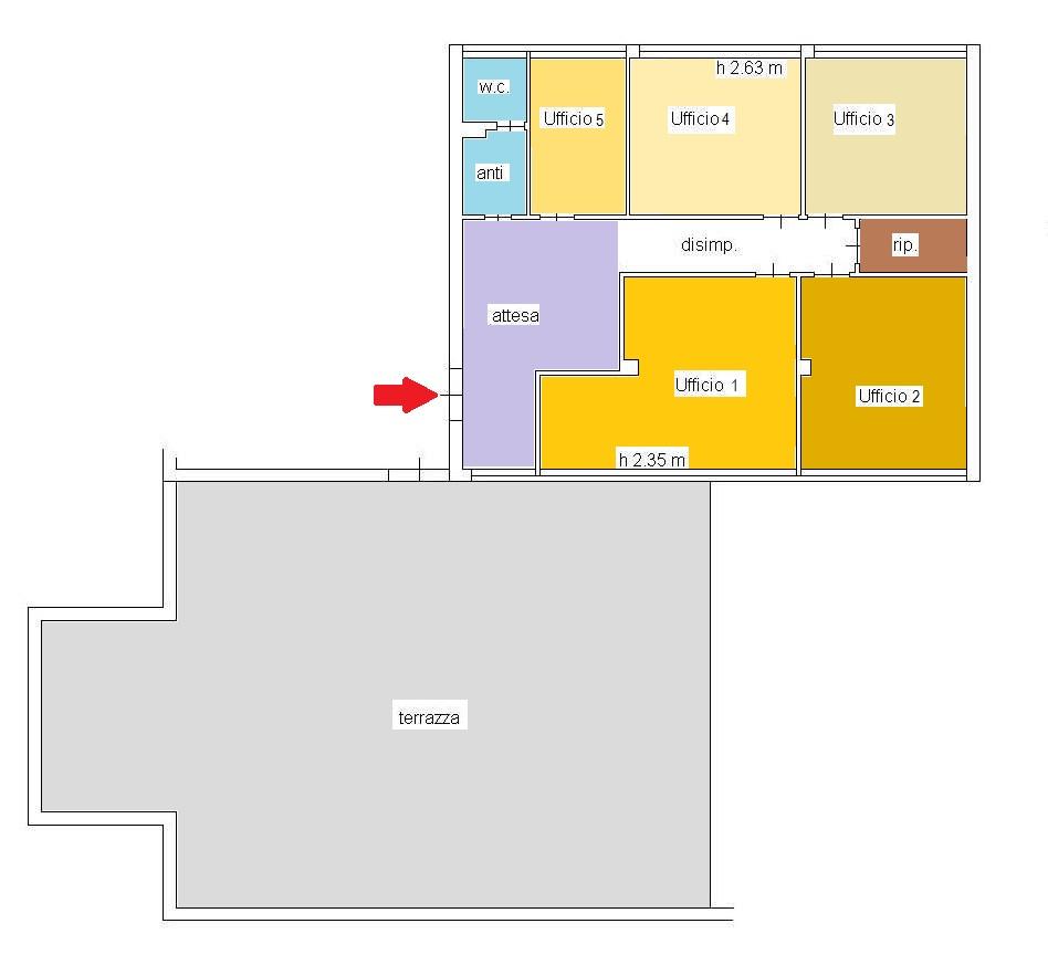 Ufficio in , Lucca, {3} - Planimetria 1