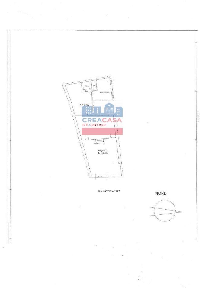 Negozio in Via Naxos 277, Giardini Naxos, {3} - Planimetria 1