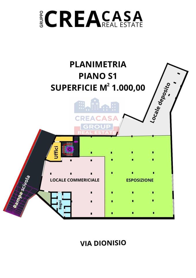 Negozio in Via Dionisio, Giardini Naxos, {3} - Planimetria 1
