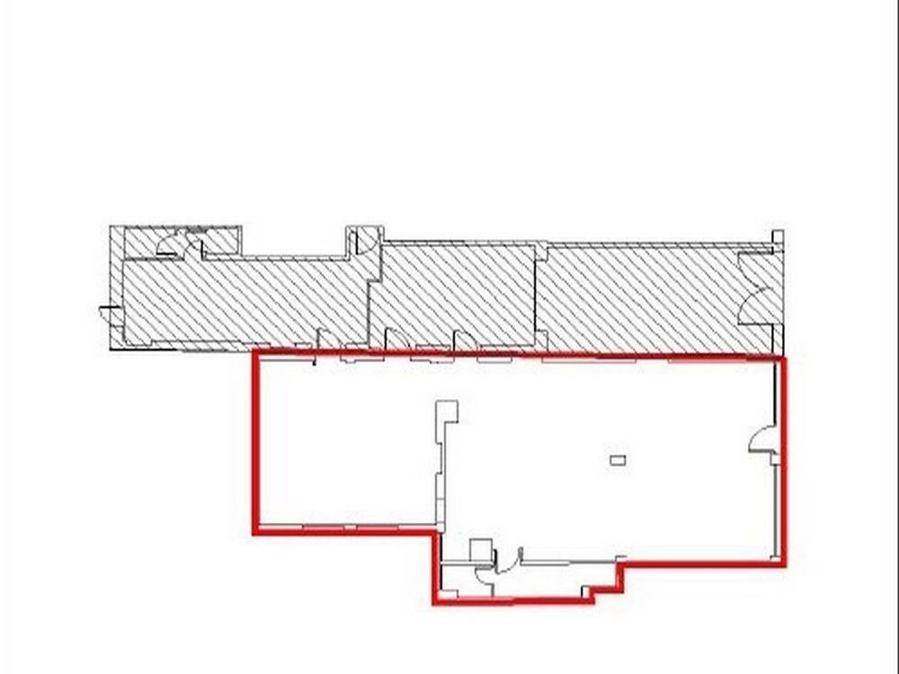 Negozio in Via del Gelsomino 101/d, Firenze, {3} - Planimetria 1