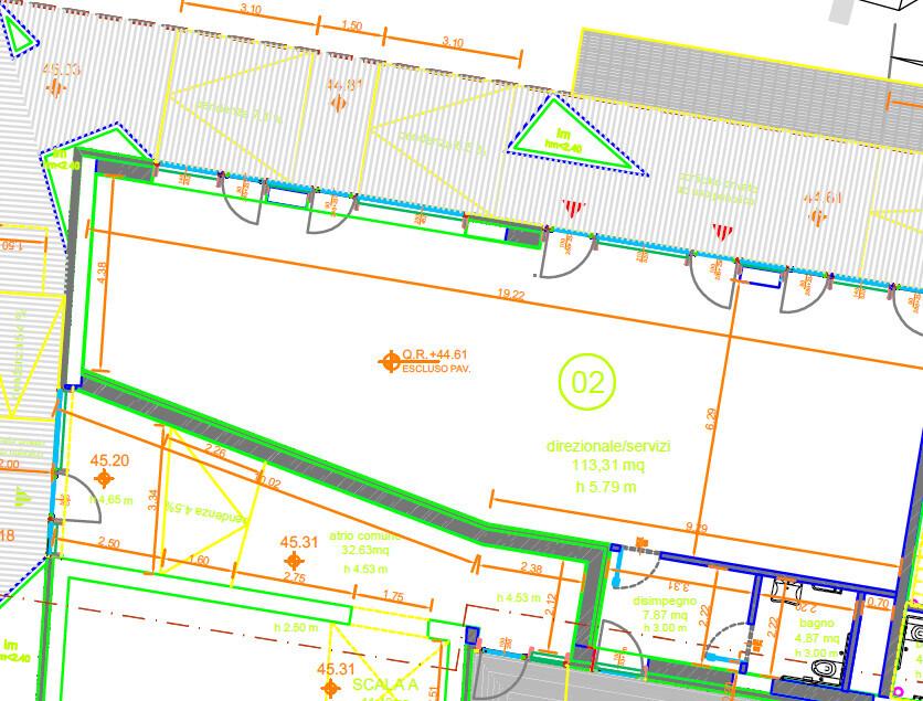 Ufficio in Via dei Barucci 19, Firenze, {3} - Planimetria 1