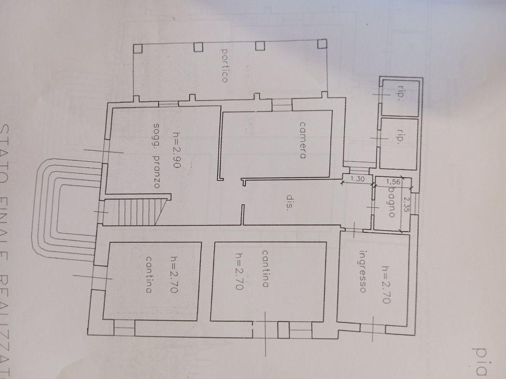 Podere - Tenuta in , Sinalunga, {3} - Planimetria 1
