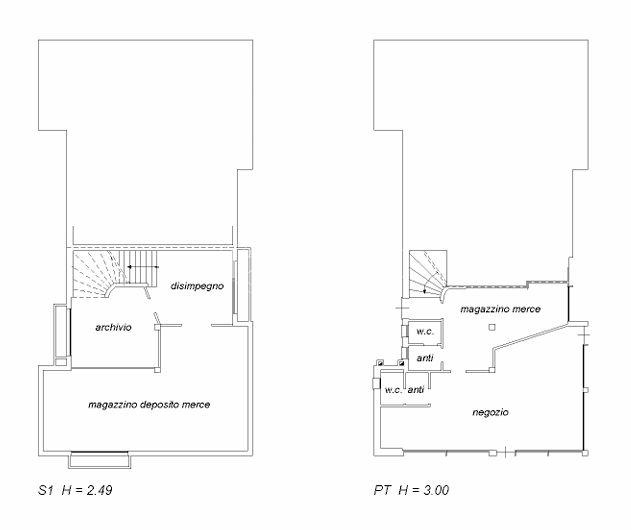 Negozio in Via Valeselle 8, Casale Sul Sile, {3} - Planimetria 1