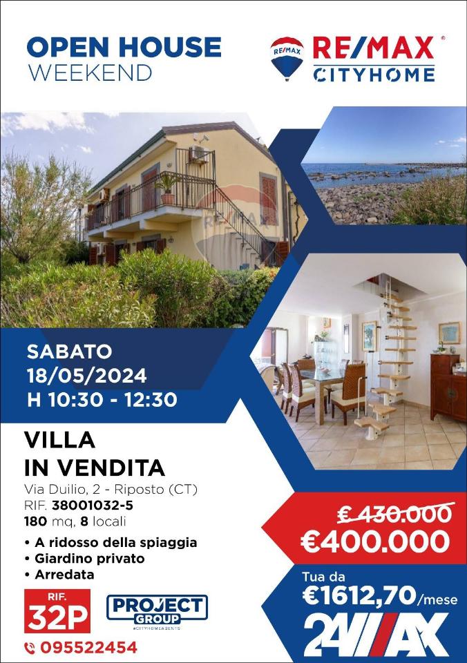 Villa in vendita a Riposto