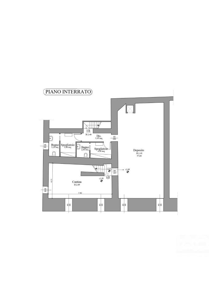 Esercizio commerciale in Via Fornasini 25, Medicina, {3} - Planimetria 1