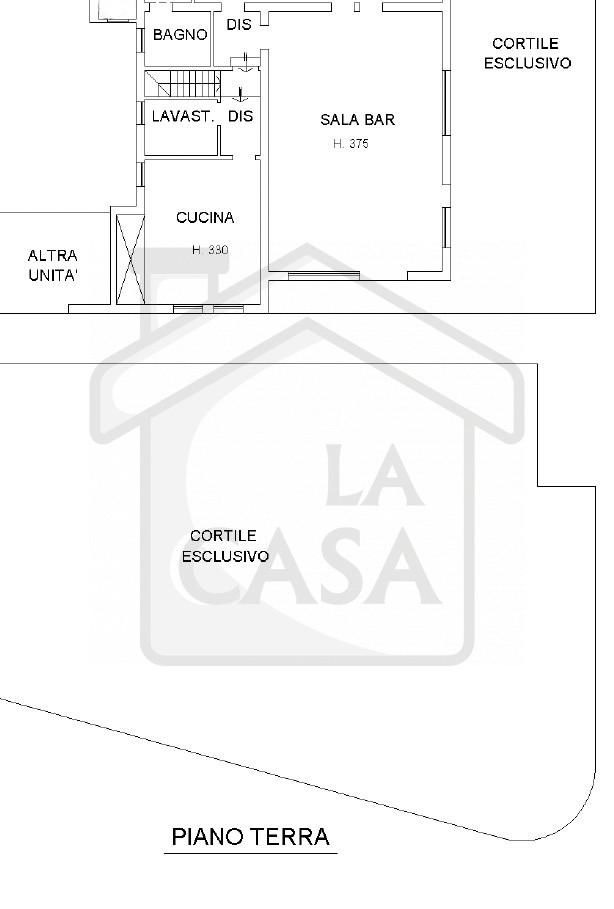 Ristorante in Via Fornace, Montegrotto Terme, {3} - Planimetria 1