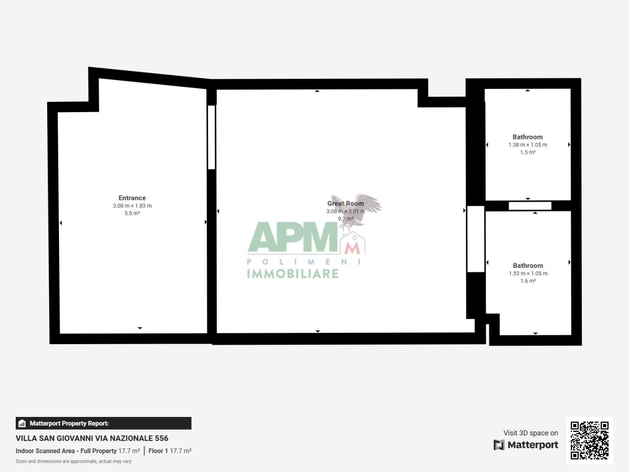 Palazzina commerciale in Via Nazionale 556, Villa San Giovanni, {3} - Planimetria 1
