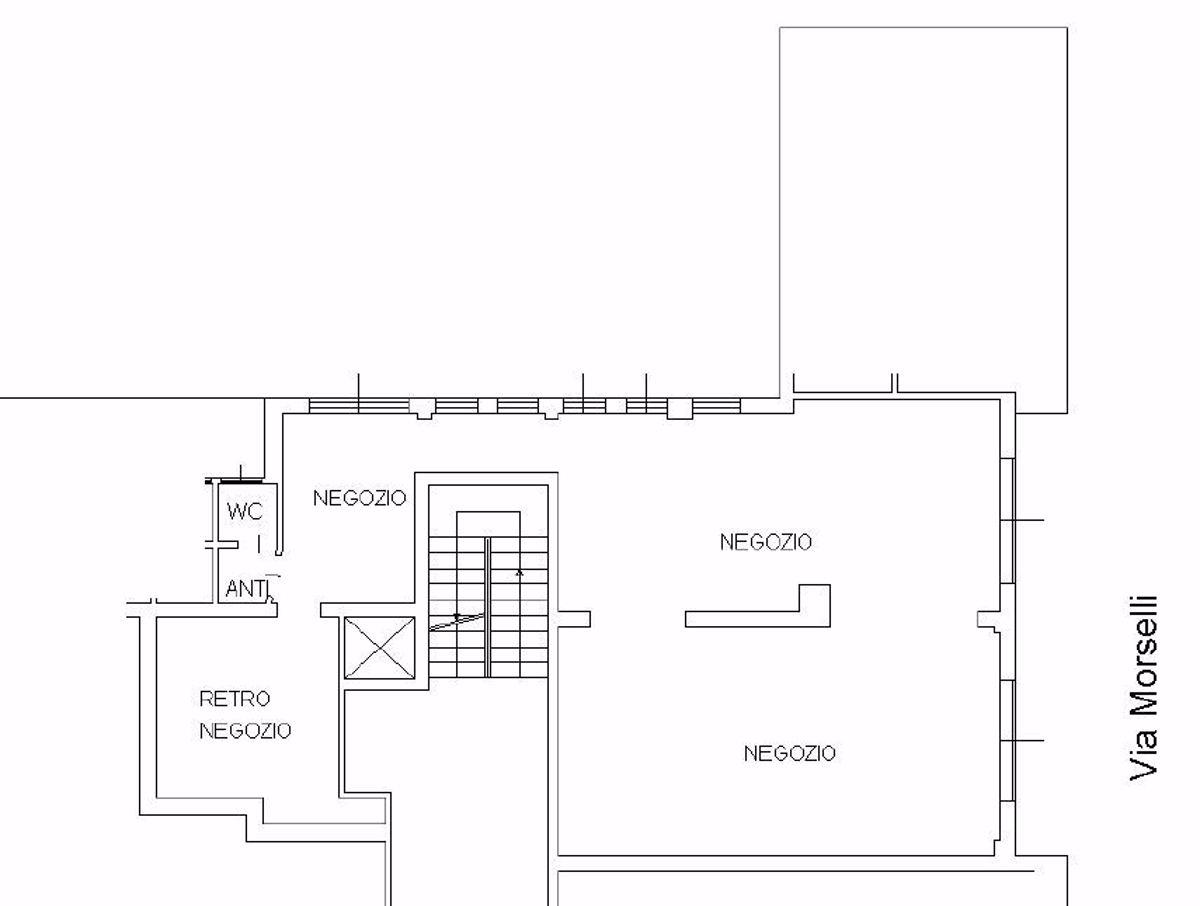 Negozio in Via Morselli 113, Modena, {3} - Planimetria 1