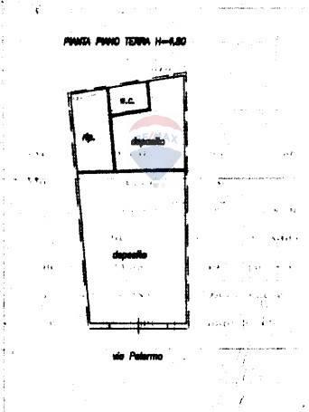 Negozio in Via Palermo 55, Ragusa, {3} - Planimetria 1