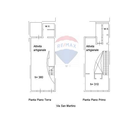 Negozio in Via San Martino 302, Vittoria, {3} - Planimetria 1