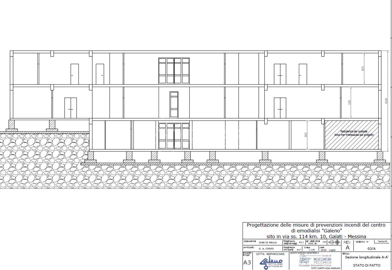 Palazzina commerciale in Strada Statale 114 Orientale Sicula, Messina, {3} - Planimetria 1