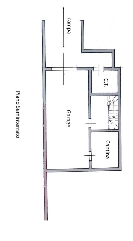 Villa a schiera in vendita, Via Monticello, Poggio a Caiano - Planimetria 1