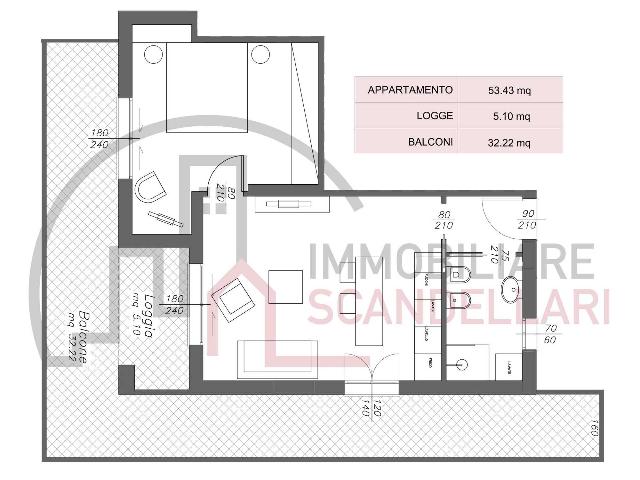 2-room flat in {3}, Viale Principe di Piemonte - Photo 1