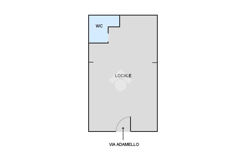 Negozio in Via Adamello 8, Brindisi, {3} - Planimetria 1