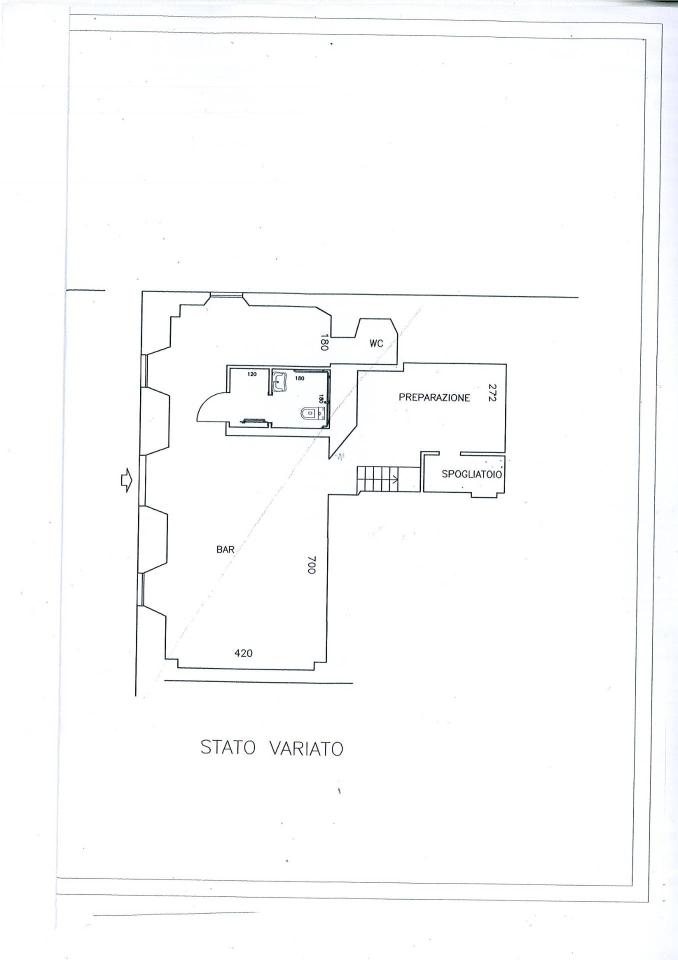 Esercizio commerciale in Piazza Chiara Gambacorti, Pisa, {3} - Planimetria 1