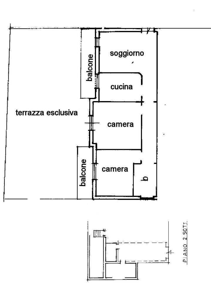 Quadrilocale in vendita, Viale delle Regioni,  53100, Siena - Planimetria 1
