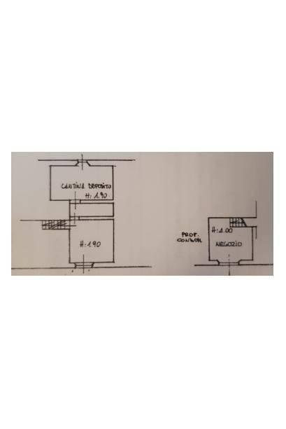 Negozio in Via Uguccione della Faggiola, Firenze, {3} - Planimetria 1