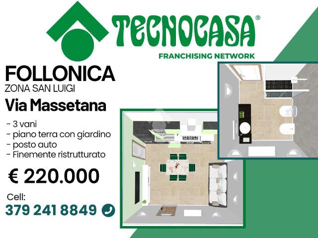 Dreizimmerwohnung in Via Massetana 84, Follonica - Foto 1