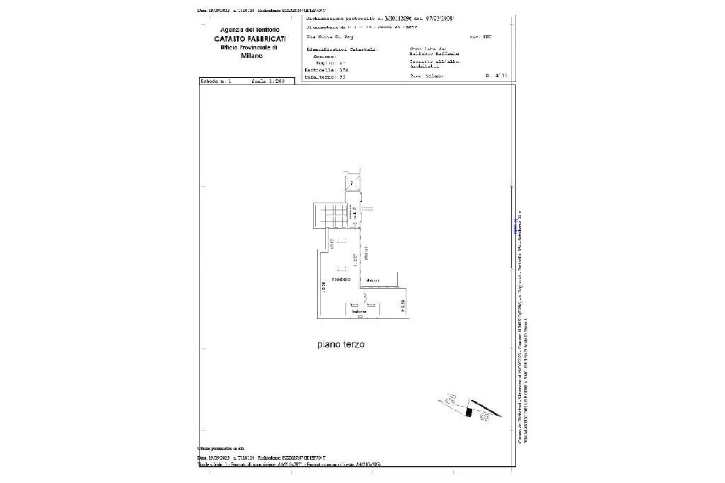 Magazzino in Via Martiri delle Foibe, Desio, {3} - Planimetria 1
