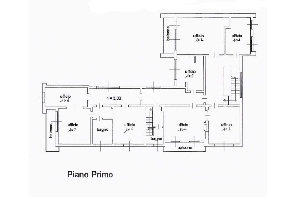 Ufficio in Via Guglielmo Oberdan 36, Lissone, {3} - Planimetria 1