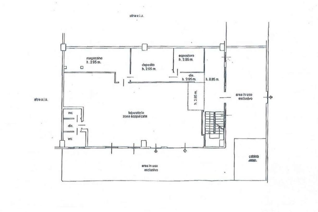 Capannone in Via Cascina Greppi 75, Sovico, {3} - Planimetria 1