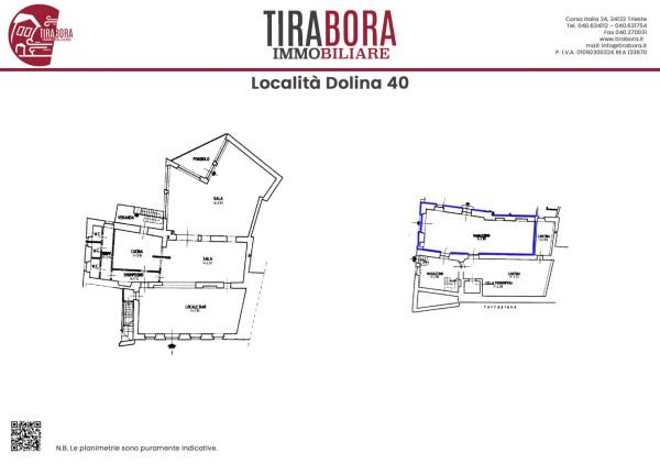 Negozio in Località Dolina, San Dorligo Della Valle, {3} - Planimetria 1