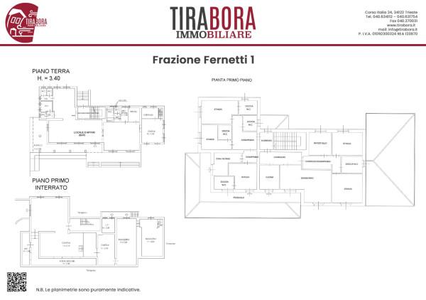 Negozio in Frazione Fernetti 3, Monrupino, {3} - Planimetria 1