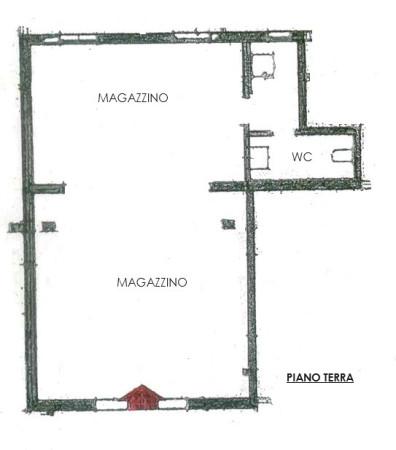 Magazzino in Via San Giovanni 1, Gemona Del Friuli, {3} - Planimetria 1
