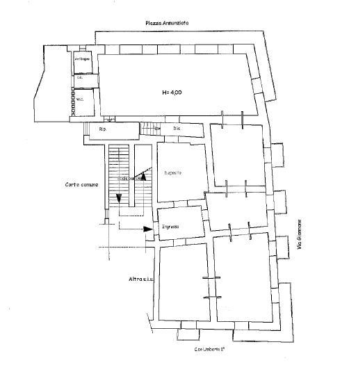 Negozio in Piazza Annunziata  12, Marigliano, {3} - Planimetria 1