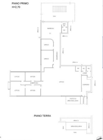 Ufficio in Via F. Garofoli 233, San Giovanni Lupatoto, {3} - Planimetria 1