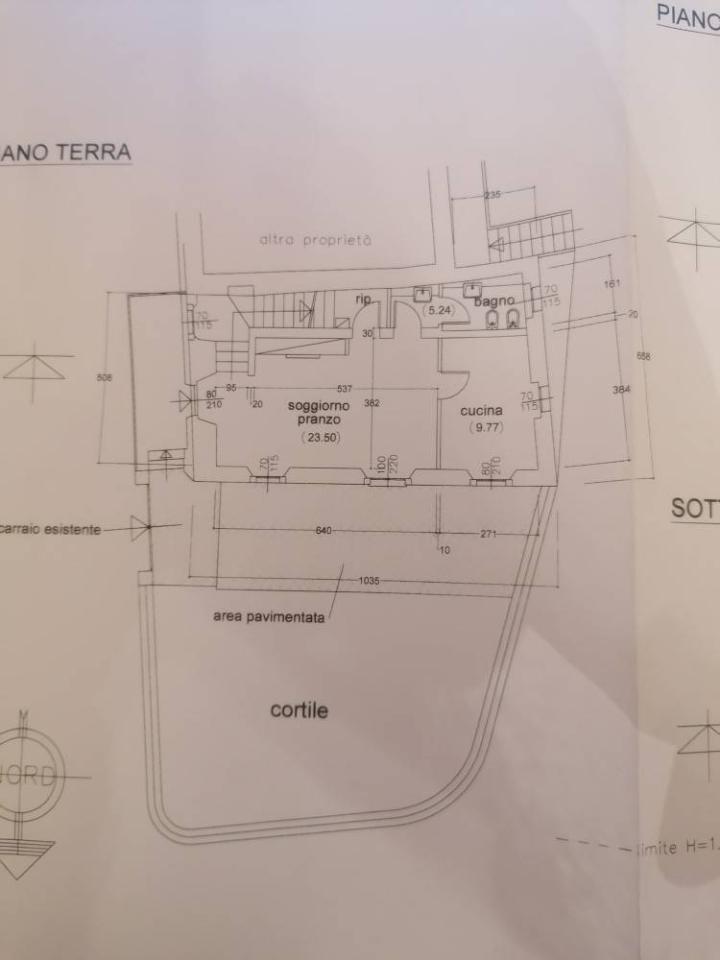 Rustico in vendita, Via Ca' dei Brusori, San Benedetto Val Di Sambro - Planimetria 1