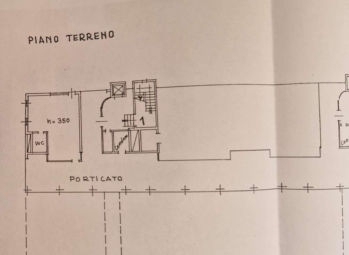 Negozio in Via Carlo Antonio Molli 32, Borgomanero, {3} - Planimetria 1