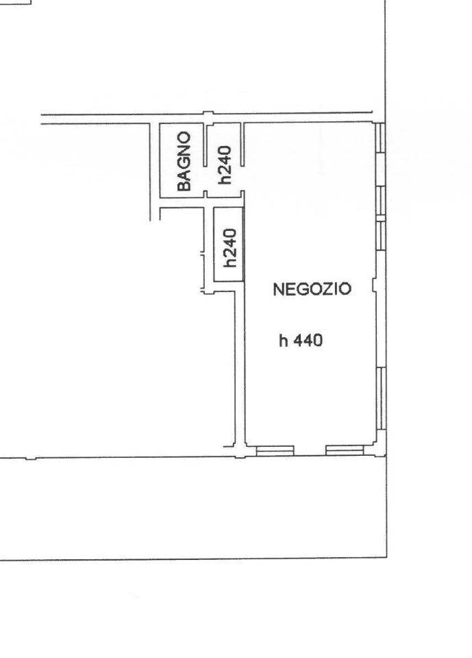 Negozio in , Forli', {3} - Planimetria 1