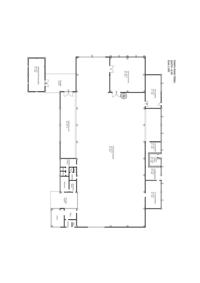 Capannone in , Dovadola, {3} - Planimetria 1