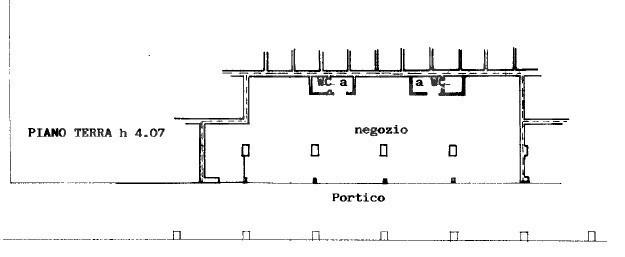 Negozio in Piazza Pio X 1, Treviso, {3} - Planimetria 1