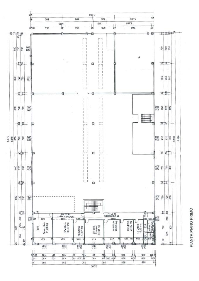 Capannone in Via Ferrara, San Pietro In Casale, {3} - Planimetria 1