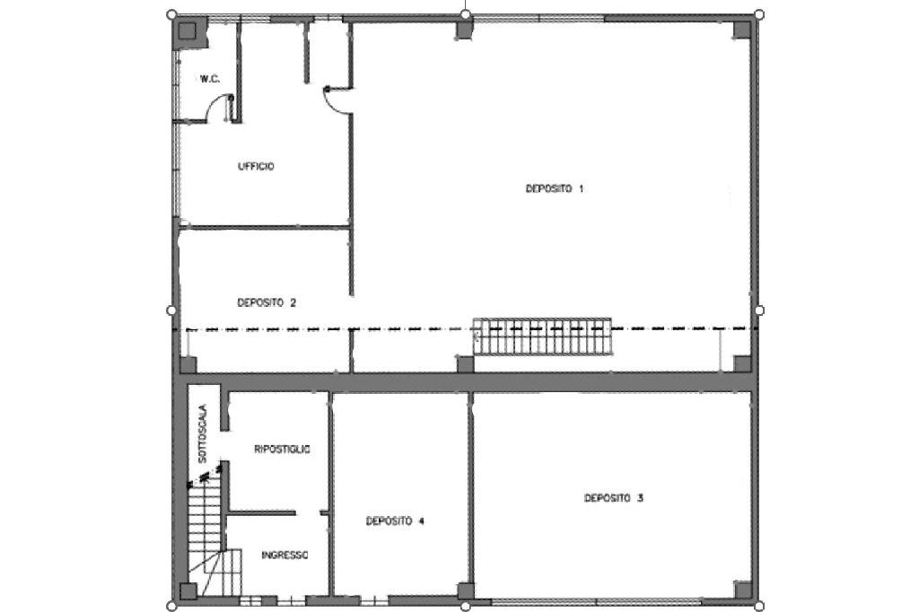 Capannone in Str. per Chivasso 19, Verolengo, {3} - Planimetria 1