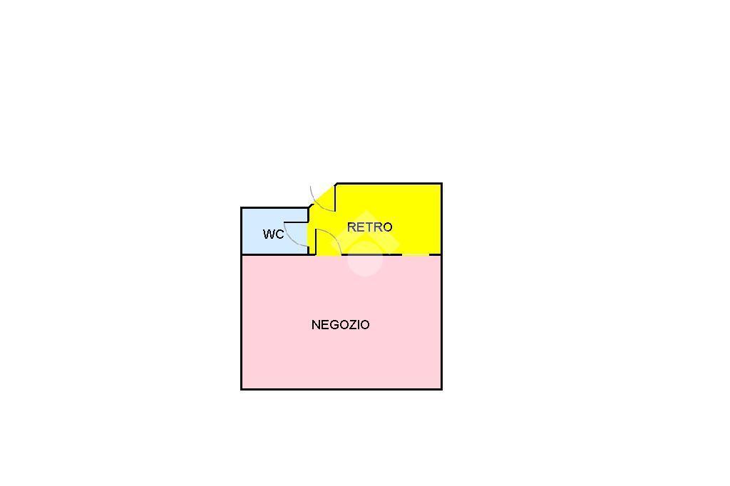Negozio in Piazza Galileo 31, Livorno Ferraris, {3} - Planimetria 1
