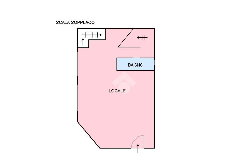 Negozio in Via IV Novembre 21, Cigliano, {3} - Planimetria 1