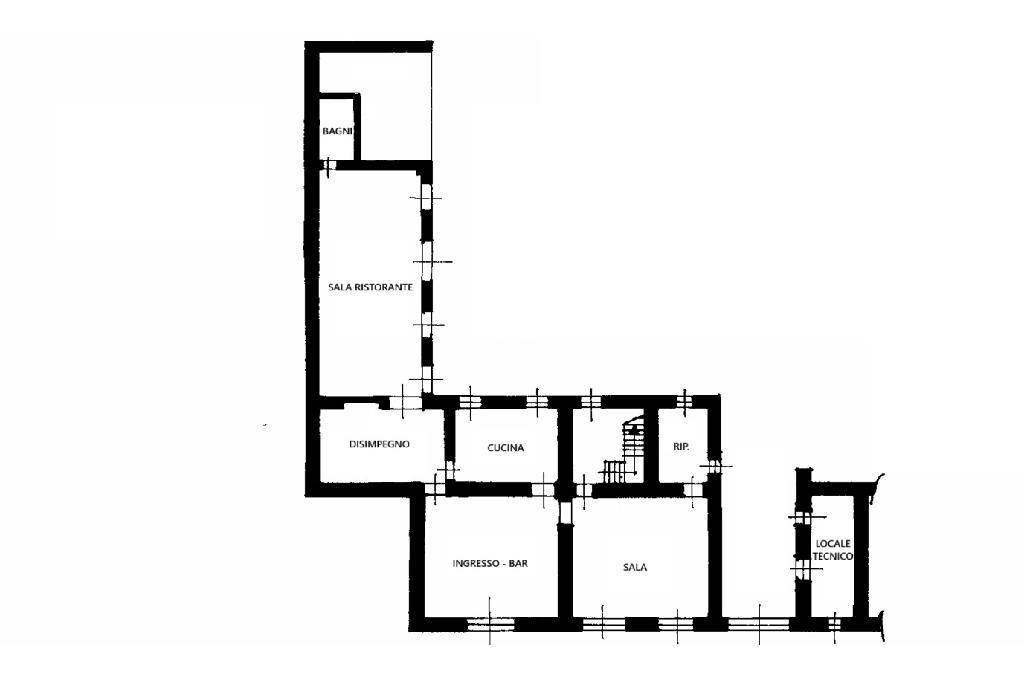 Palazzina commerciale in Corso Massimo Montano 27, Fontanetto Po, {3} - Planimetria 1