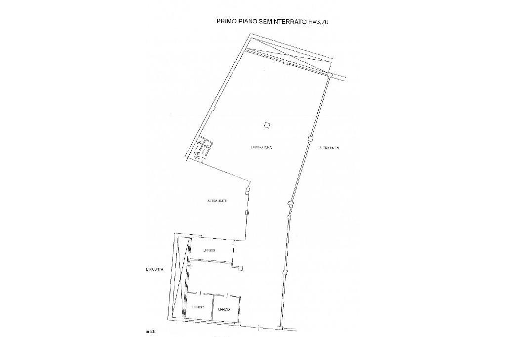 Capannone in Viale Sant'Eufemia 94, Brescia, {3} - Planimetria 1
