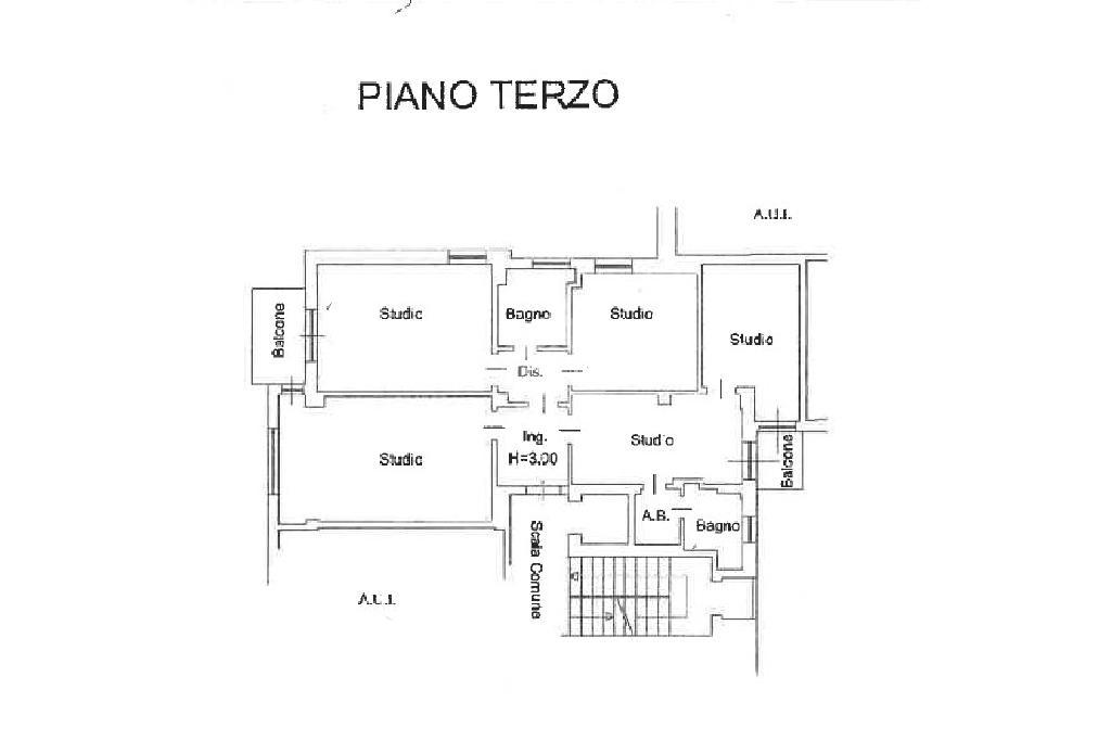 Ufficio in Via Mantova 6, Brescia, {3} - Planimetria 1