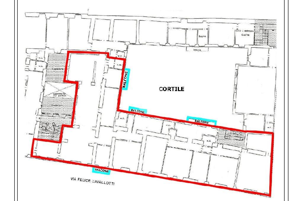 Ufficio in Corso Giuseppe Zanardelli 32, Brescia, {3} - Planimetria 1
