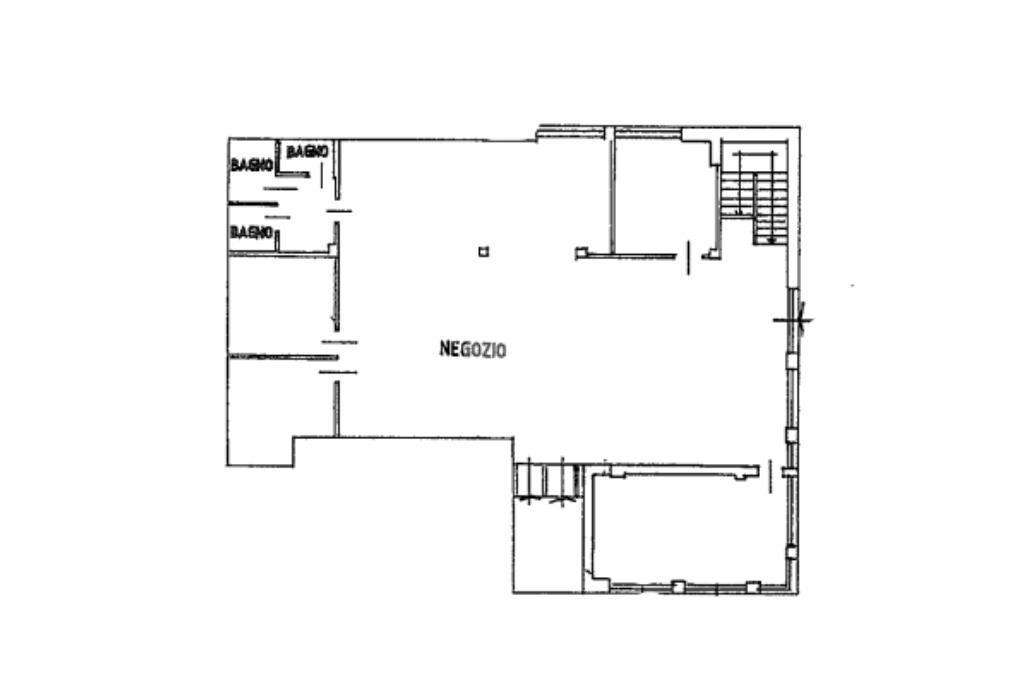 Negozio in Viale della Bornata 44, Brescia, {3} - Planimetria 1